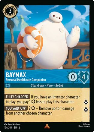 Baymax (Personal Healthcare Companion) - 156/204 - Rare (Foil)