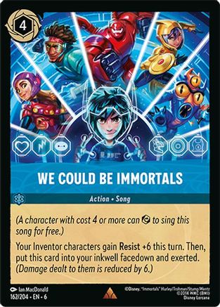 We Could Be Immortals - 162/204 - Rare (Foil)
