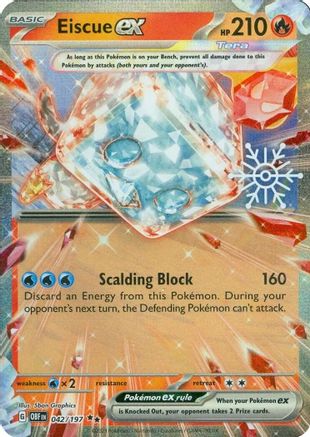 Eiscue ex (Holiday Calendar) 042  - Holofoil Miscellaneous Cards & Products - Double Rare