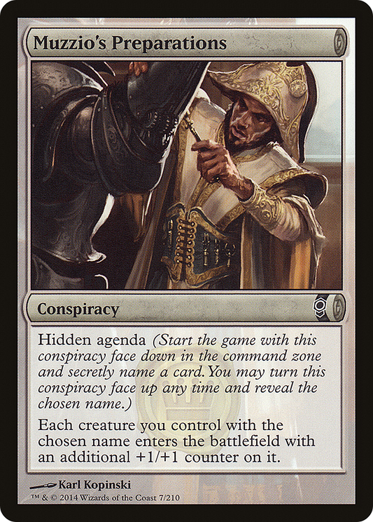 Muzzio's Preparations (CNS-007)  Foil