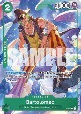 Bartolomeo (Non-Foil) - P-029 - Promo