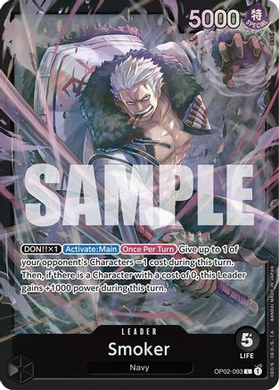 Smoker - OP02-093 - Leader