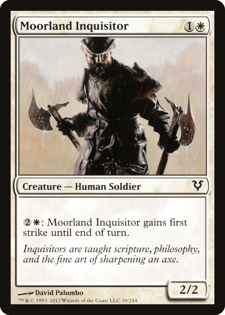 Moorland Inquisitor (AVR-030)  Foil