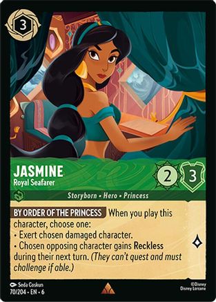 Jasmine (Royal Seafarer) - 70/204 - Rare (Foil)