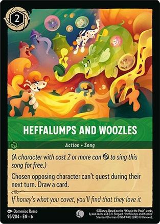 Heffalumps and Woozles - 95/204 - Common (Foil)