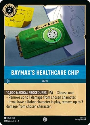 Baymax's Healthcare Chip - 166/204 - Common (Foil)