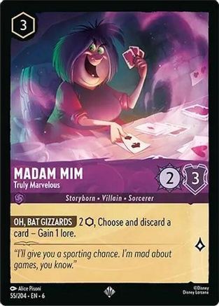Madam Mim (Truly Marvelous) - 55/204 - Super Rare