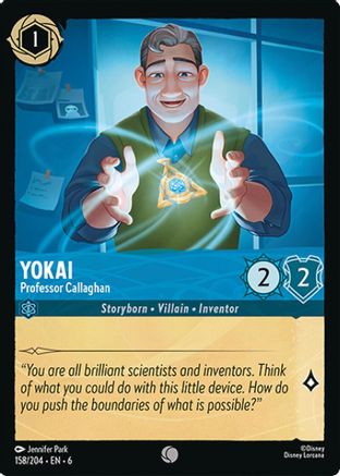 Yokai (Professor Callaghan) - 158/204 - Common