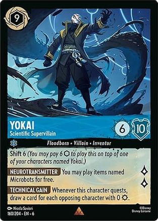 Yokai (Scientific Supervillain) - 160/204 - Rare