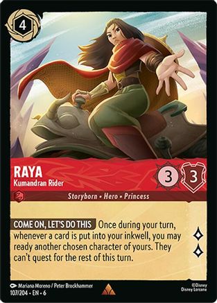 Raya (Kumandran Rider) - 107/204 - Rare (Foil)