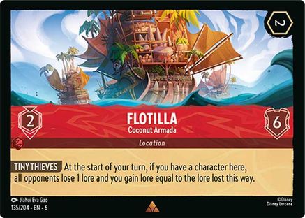 Flotilla (Coconut Armada) - 135/204 - Rare (Foil)