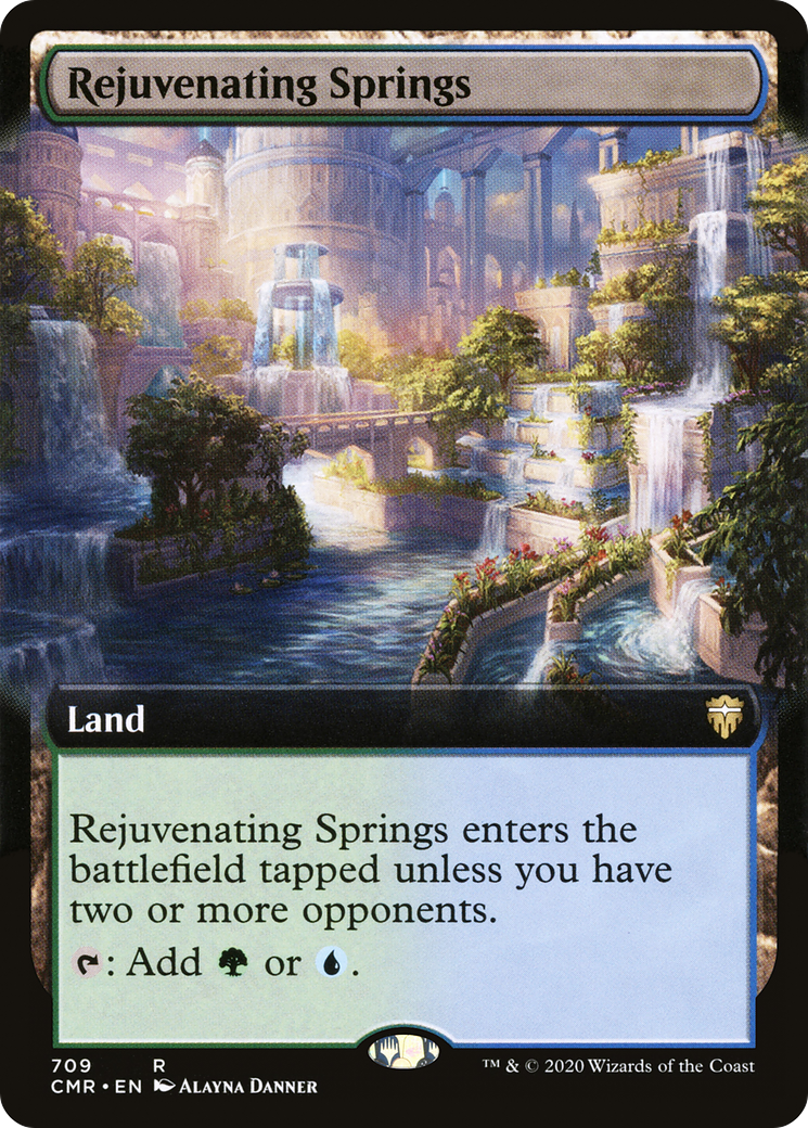 Rejuvenating Springs (Extended Art) (CMR-709)  Foil