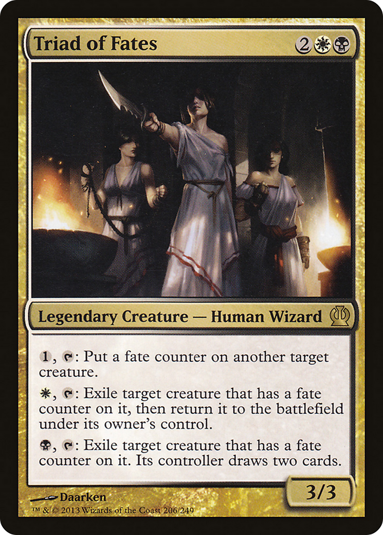 Triad of Fates (THS-206)  Foil