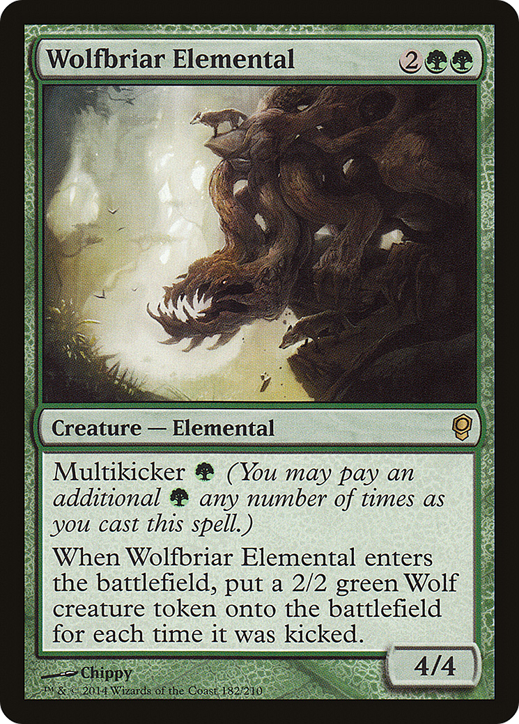 Wolfbriar Elemental (CNS-182)  Foil