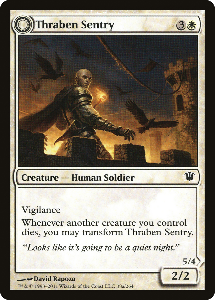 Thraben Sentry (ISD-038)  Foil
