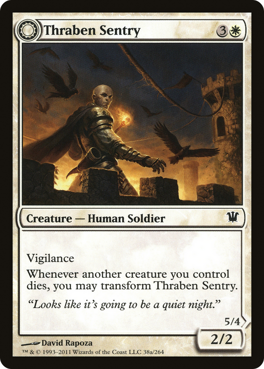 Thraben Sentry (ISD-038)  Foil