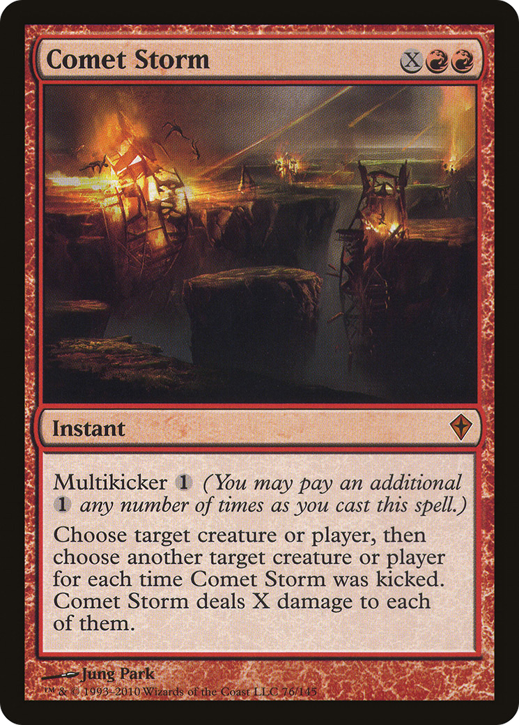 Comet Storm (WWK-076)  Foil