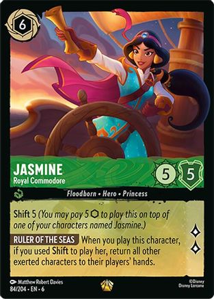 Jasmine (Royal Commodore) - 84/204 - Legendary (Foil)