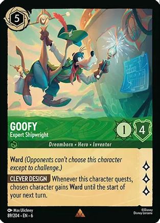 Goofy (Expert Shipwright) - 89/204 - Rare (Foil)