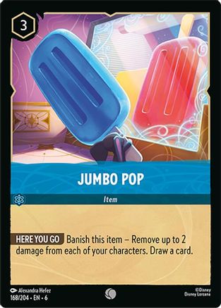Jumbo Pop - 168/204 - Common (Foil)