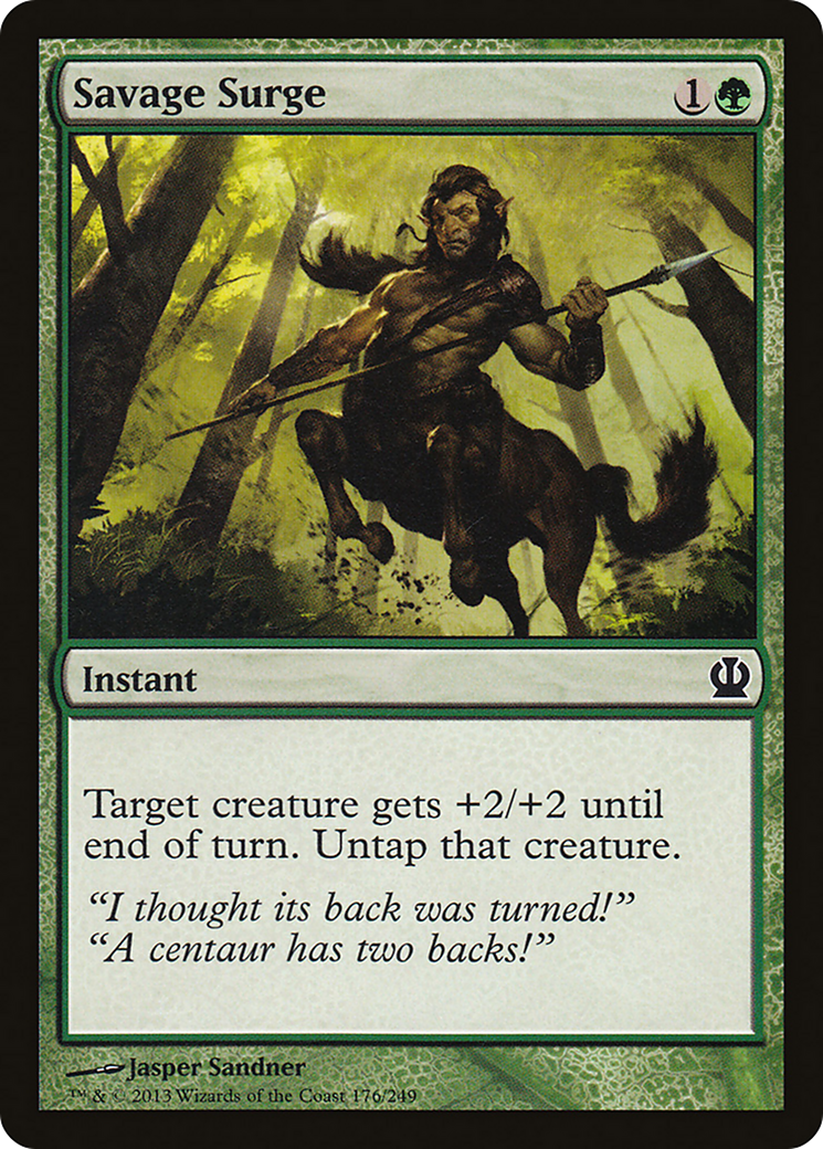 Savage Surge (THS-176)  Foil