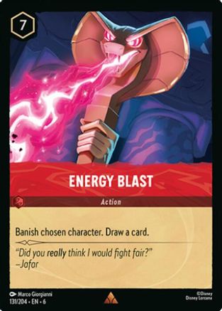 Energy Blast - 131/204 - Rare (Foil)