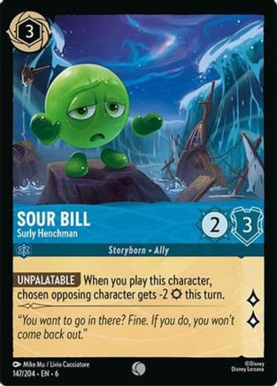 Sour Bill (Surly Henchman) - 147/204 - Common (Foil)