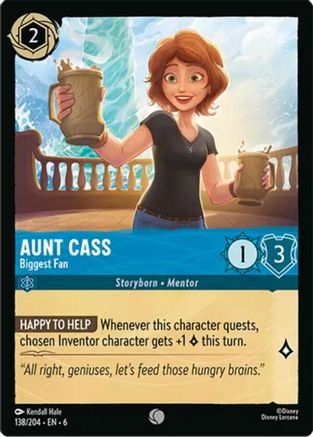 Aunt Cass (Biggest Fan) - 138/204 - Common