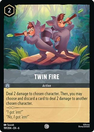 Twin Fire - 197/204 - Common (Foil)