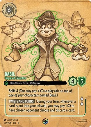 Basil (Disguised Detective) - 212/204 - Enchanted