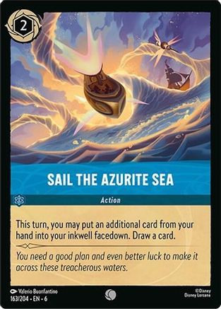 Sail the Azurite Sea - 163/204 - Common (Foil)