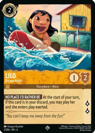 Lilo (Escape Artist) - 2/204 - Super Rare