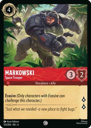Markowski (Space Trooper) - 113/204 - Common