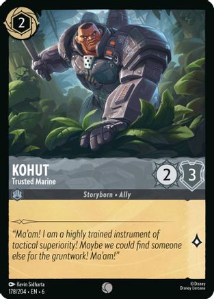 Kohut (Trusted Marine) - 178/204 - Common (Foil)