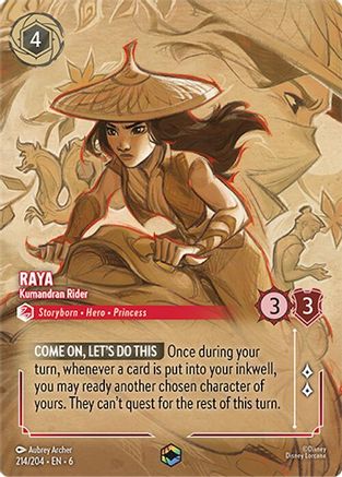 Raya (Kumandran Rider) - 214/204 - Enchanted