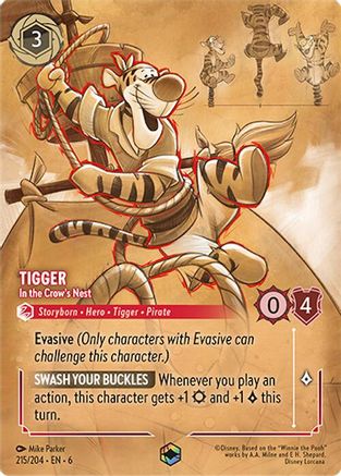 Tigger (In the Crow's Nest) - 215/204 - Enchanted