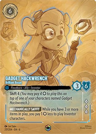 Gadget Hackwrench (Brilliant Bosun) - 217/204 - Enchanted