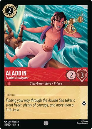 Aladdin (Fearless Navigator) - 112/204 - Common