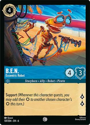 B.E.N. (Eccentric Robot) - 137/204 - Common