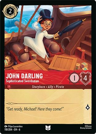 John Darling (Sophisticated Swordsman) - 118/204 - Uncommon
