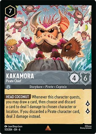 Kakamora (Pirate Chief) - 172/204 - Rare (Foil)