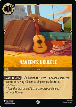 Naveen's Ukulele - 31/204 - Common (Foil)