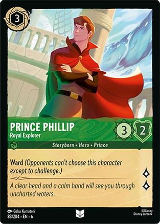 Prince Phillip (Royal Explorer) - 83/204 - Uncommon (Foil)