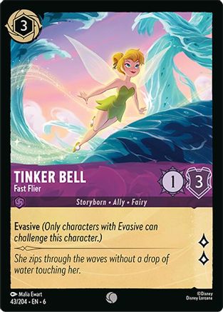 Tinker Bell (Fast Flier) - 43/204 - Common