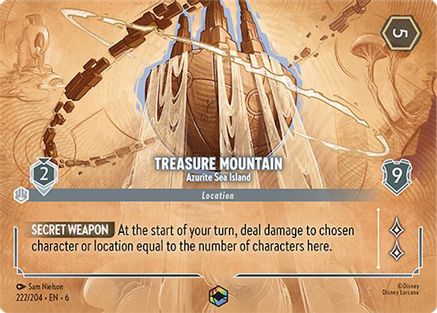Treasure Mountain (Azurite Sea Island) - 222/204 - Enchanted