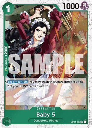 Baby 5 (OP04-032) (Jolly Roger Foil) - Premium Booster -The Best- Foil
