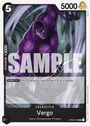 Vergo (Reprint) - OP03-079 - Uncommon