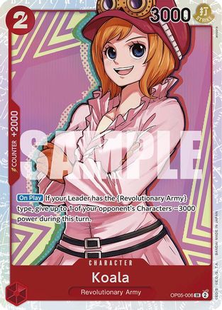 Koala (Reprint) - (OP05-006) - Super Rare