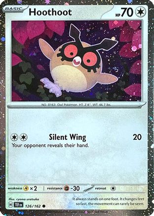Hoothoot (Cosmos Holo) 126  - Holofoil Miscellaneous Cards & Products - Promo