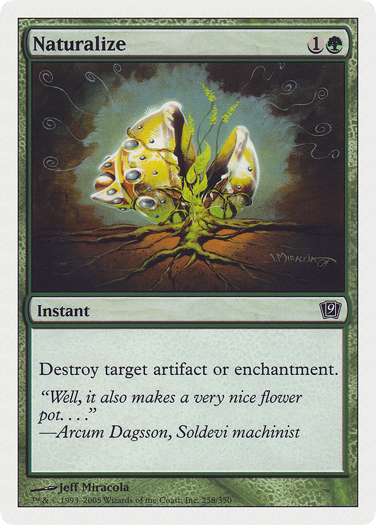 Naturalize (9ED-258)  Foil